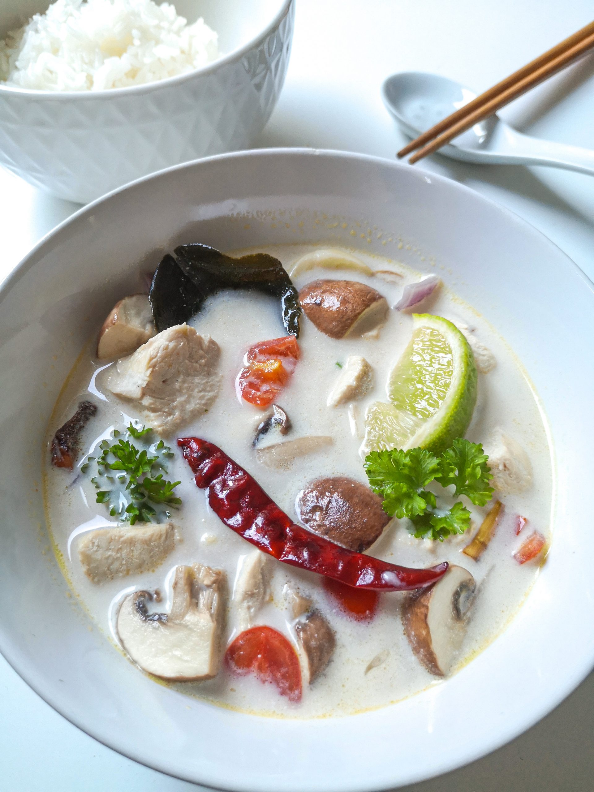 Thai Coconut Chicken Soup