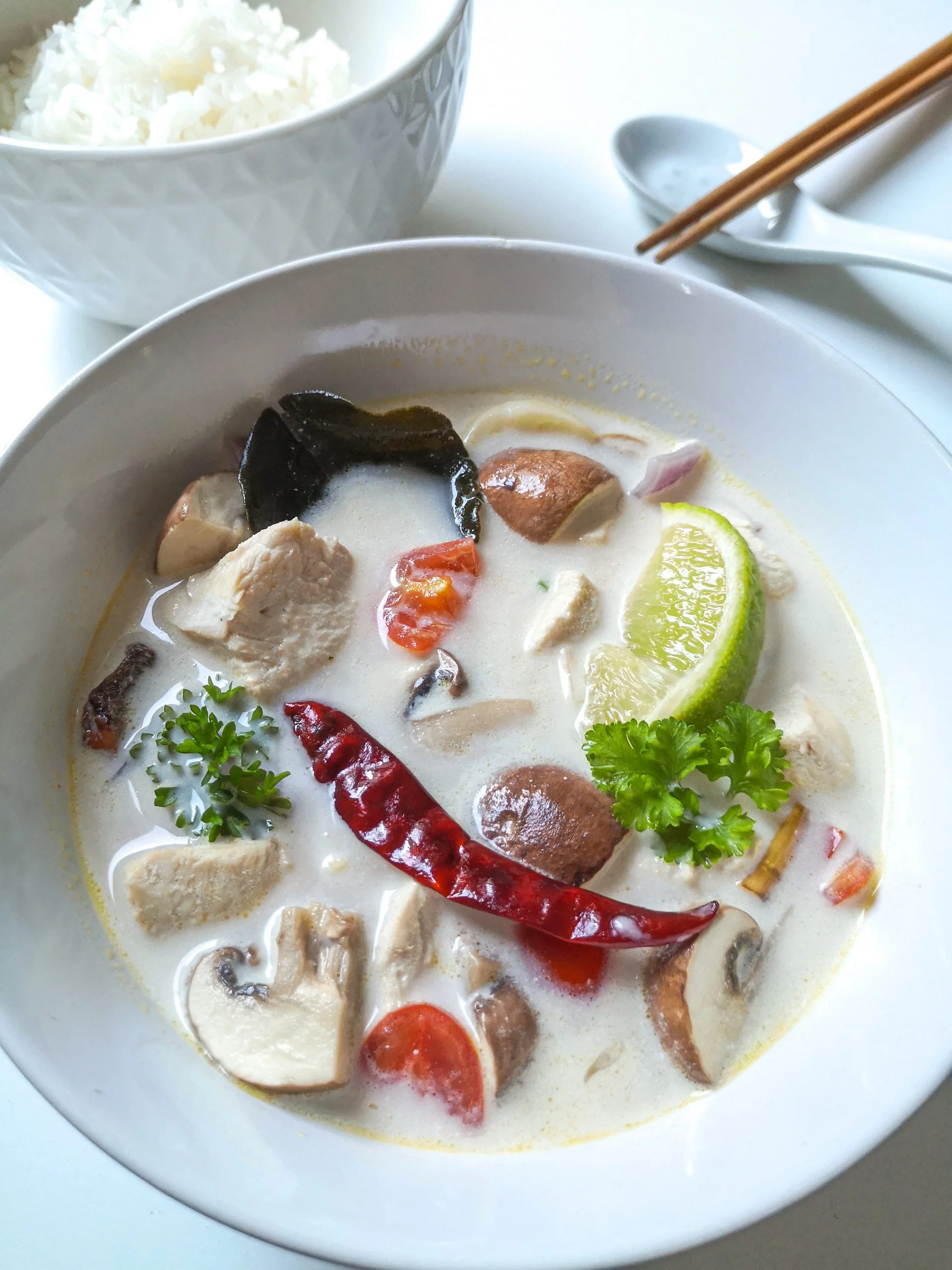 Thai Coconut Chicken Soup