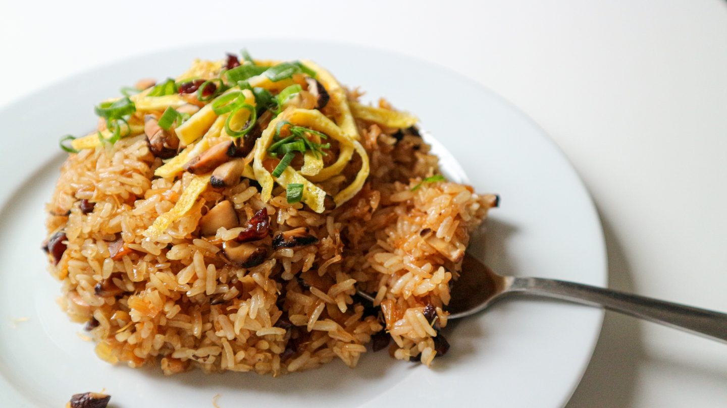 Stirfry Sticky Rice 生炒糯米飯 namethedish