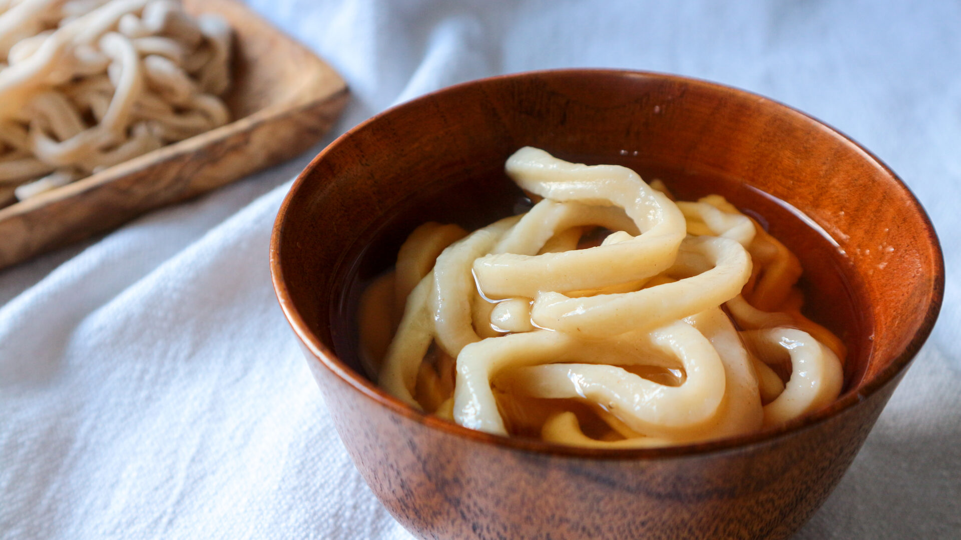 Homemade Udon Noodles from Scratch 手打烏冬 namethedish